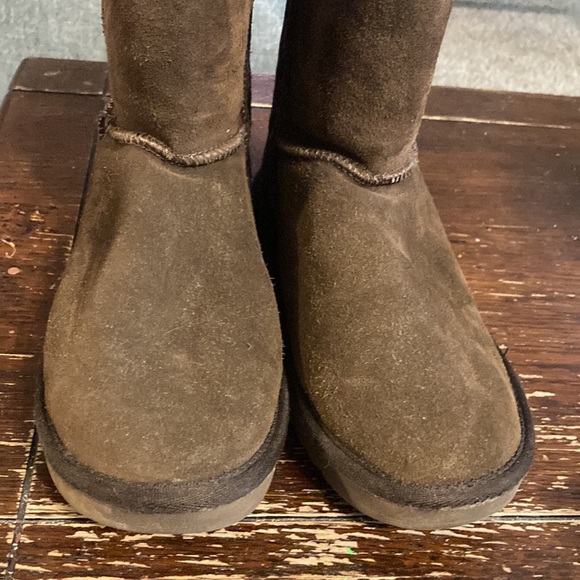 RJS Fuzzie genuine sheepskin leather boots size 6 - Picture 3 of 8